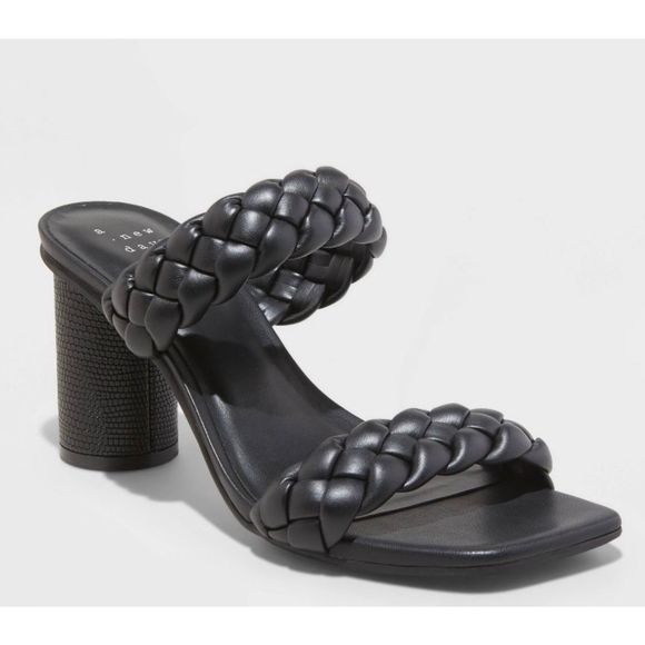 A New Day Basil Heels Black multiple sizes - Picture 5 of 5